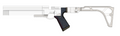 Pinty Buster PCP Rifle - Lower Receiver With (1913) Picatinny Rail