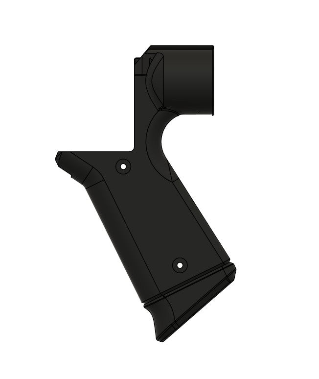 Pinty Buster PCP Rifle - Lower Receiver Milspec Buffertube with Pinky Extender