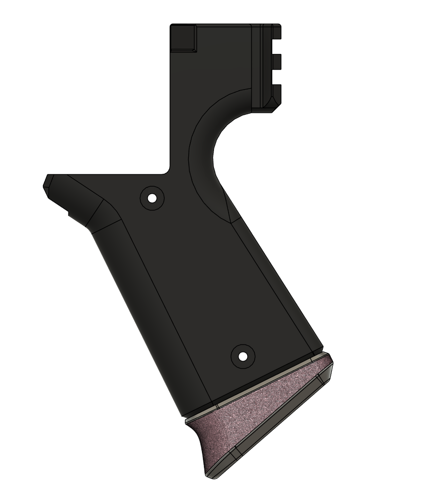 Pinty Buster PCP Rifle - Lower Receiver (Grip ) Pinky Extension
