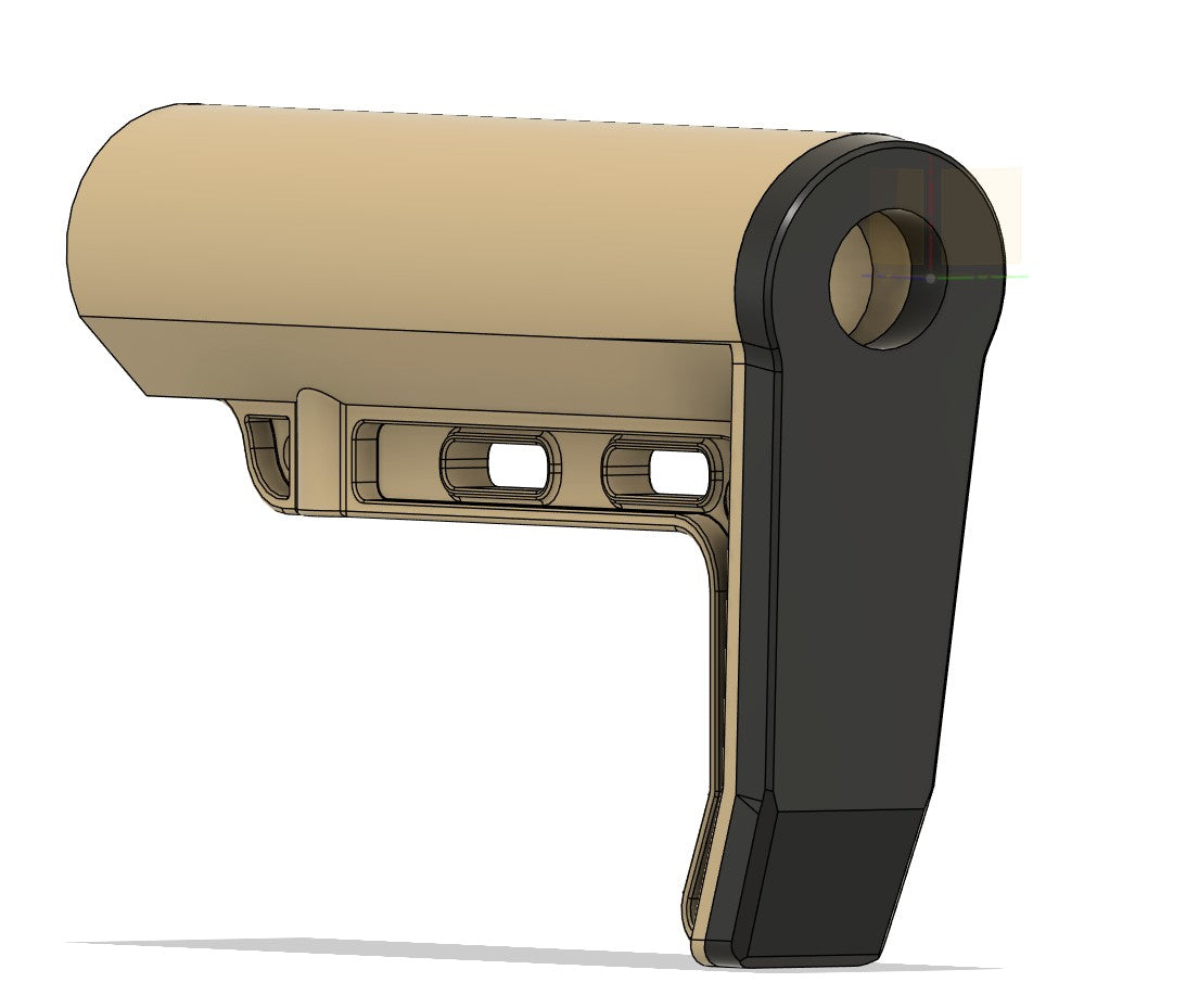 Evanix Rex Custom Buttstock with TPU (Soft) Pad