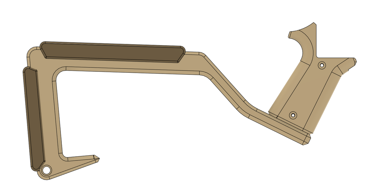 Pinty Buster PCP Rifle Brace Version 2