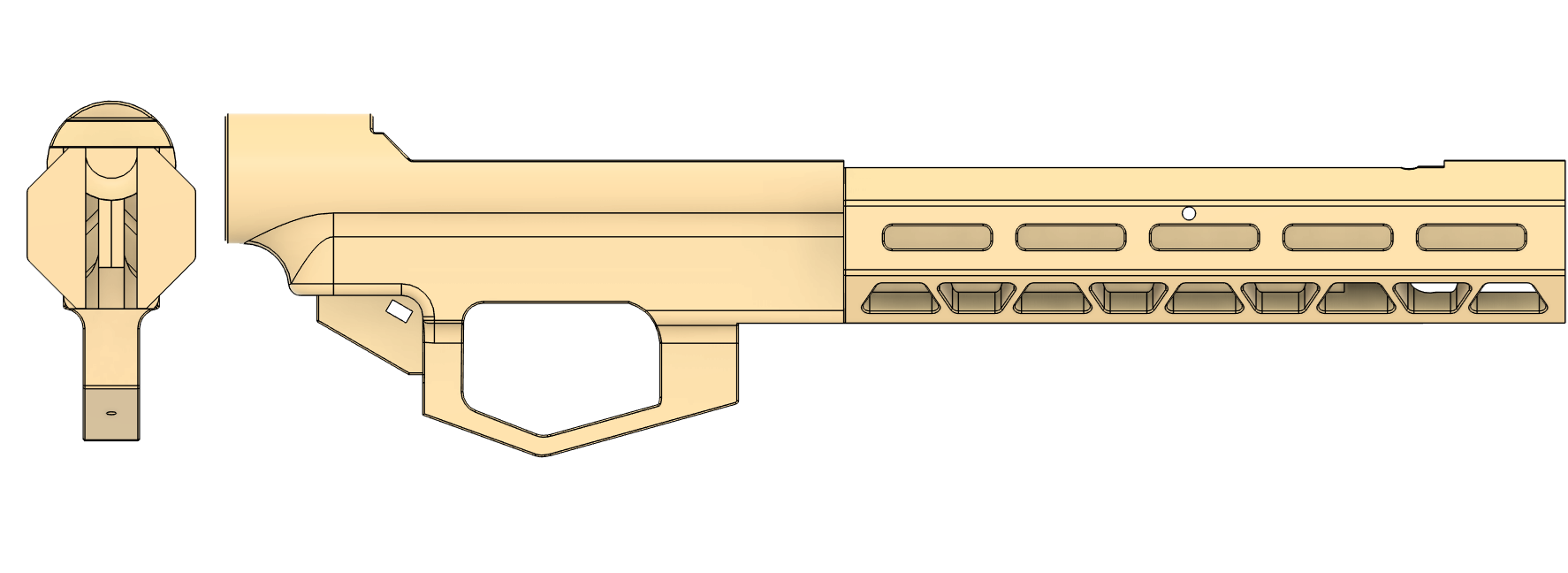 Winchester 425 Pellet Gun Tactical Chassis